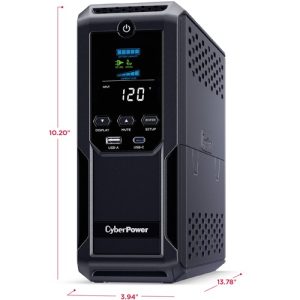 CyberPower Intelligent LCD CP1500AVRLCD3 1500VA Mini-tower UPS