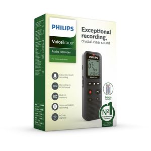 Philips Voice Tracer DVT1160 Voice Recorder 8GB