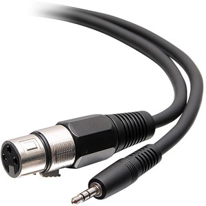 C2G 6ft 3-Pin XLR to TRS 1/8" 3.5mm AUX Audio Cable