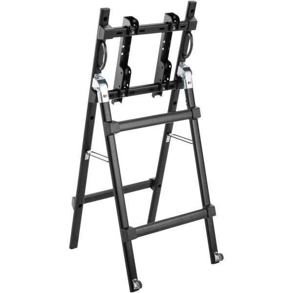 Eaton Tripp Lite Series Portable Digital Signage Stand for 32" to 55" Flat-Screen Displays, Folding Portrait/Landscape Mount, Rolling Casters