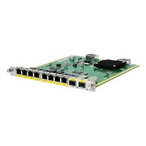 HPE MSR 8-Port 10/100/1000BASE-T / 2-port 1000BASE-X (Combo) Switch HMIM Module