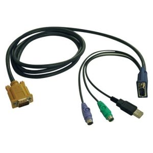 Tripp Lite by Eaton USB/PS2 Combo Cable for NetDirector KVM Switch B020-U08/U16, 10 ft. (3.05 m)