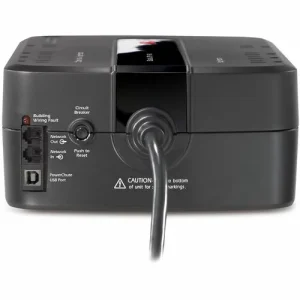 APC by Schneider Electric Back-UPS 650 VA Desktop UPS - Tower - 1 Day Recharge - 3 Minute Stand-by - 120 V Input - 120 V AC Output - Stepped